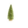 Décoration sapin blanc lumineux LED à piles H16cm