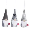 Décoration sapin de Noël gnome x3 à suspendre (3 modèles)