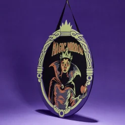 Décoration à suspendre Disney Maléfique miroir magique 23,5xh22cm
