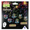Décoration suspendue Halloween cirque clown effrayant 8 pièces