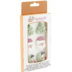 Décor sucré pour gâteau de Noël x6 < Gifi New