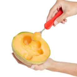 Découpe fruit avec 2 lames acier et 1 cuillère < Gifi Clearance