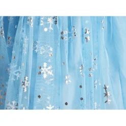 Deguiz'box déguisement fille 4/6 ans princesse des neiges bleue 4 pièces