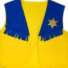 Deguiz'box enfant Cow Girl jaune rouge bleu 4/6 ans