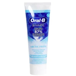 Dentifrice Oral-B Artic Fresh 3D White menthe poivrée & menthe verte 75ml < Gifi Hot