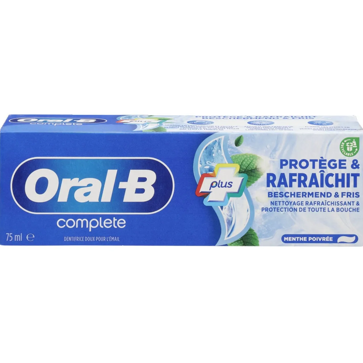 Dentifrice Oral-B Complete Plus Protège et rafraîchit 75ml
