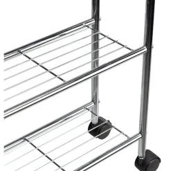 Desserte de salle de bains 4 niveaux métal gris < Gifi Best