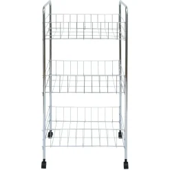 Desserte en métal 3 niveaux - 35,5xH66,5x26cm < Gifi Sale