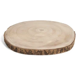 Dessous d'assiette rondin de bois Ø30cm < Gifi New