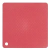 Dessous de plat carré en silicone 18x18cm - 2 coloris