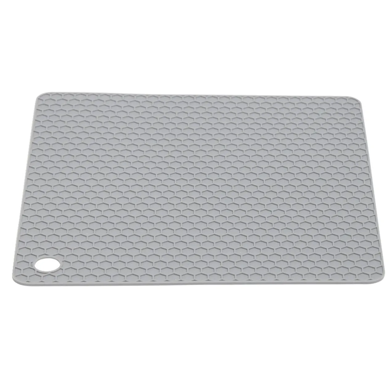 Dessous de plat carré en silicone 18x18cm - 2 coloris