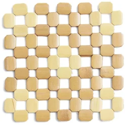 Dessous de plat en bambou 19x19cm