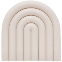 Dessous de plat forme arc-en-ciel uni 15x15cm