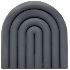 Dessous de plat forme arc-en-ciel uni 15x15cm