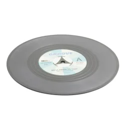 Dessous de verre forme vinyle Ø10,5cm 4 pièces < Gifi Sale