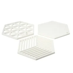 Dessous de verre silicone x3 (4 modèles) < Gifi Hot