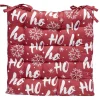 Dessus de chaise imprimé Noël en polyester < Gifi Hot
