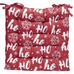Dessus de chaise imprimé Noël en polyester < Gifi Hot
