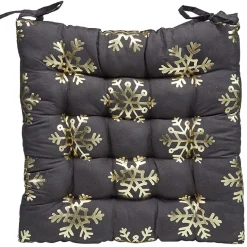 Dessus de chaise imprimé Noël en polyester < Gifi Hot