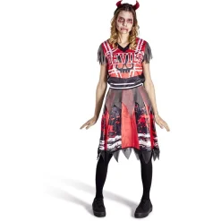 Déguisement adulte Halloween pompom girl robe et serre-tête - Taille M < Gifi Sale