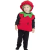Déguisement bébé fraise bonnet et gilet 18/24mois