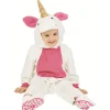 Déguisement bébé licorne blanche et rose 18/24 mois