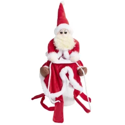 Déguisement chien Père Noël à califourchon - Taille M
