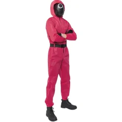 Déguisement combinaison Squid Game rouge Taille M < Gifi New