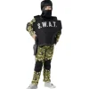 Déguisement enfant Agent Swat militaire 7/10 ans
