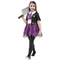 Déguisement enfant écolière zombie Halloween 11 à 14 ans < Gifi Online