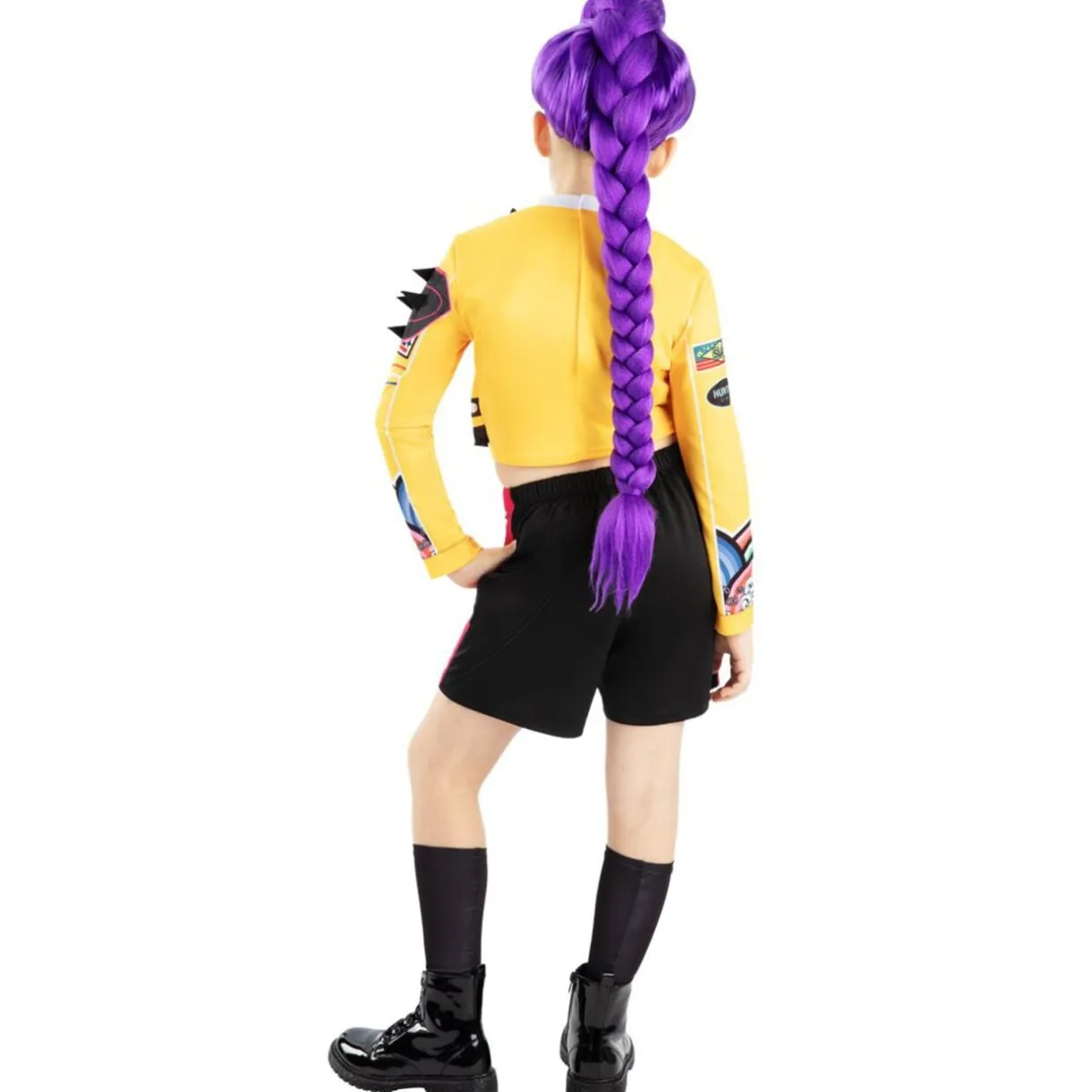 Déguisement enfant fille KPOP Rumi jaune 11/13ans < Gifi Online