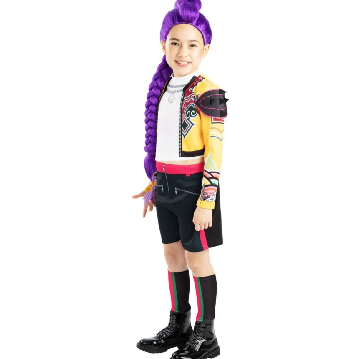Déguisement enfant fille KPOP Rumi jaune 11/13ans < Gifi Online