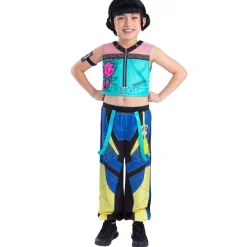 Déguisement enfant fille KPOP Zoey bleu 11/13ans