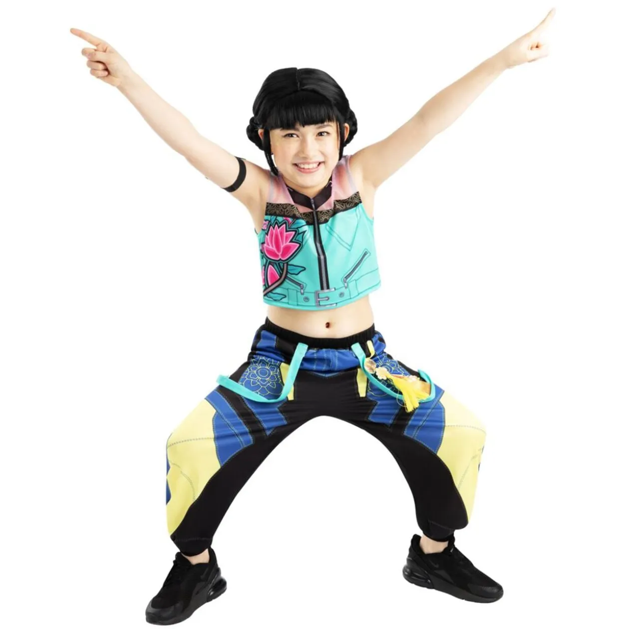 Déguisement enfant fille KPOP Zoey bleu 11/13ans