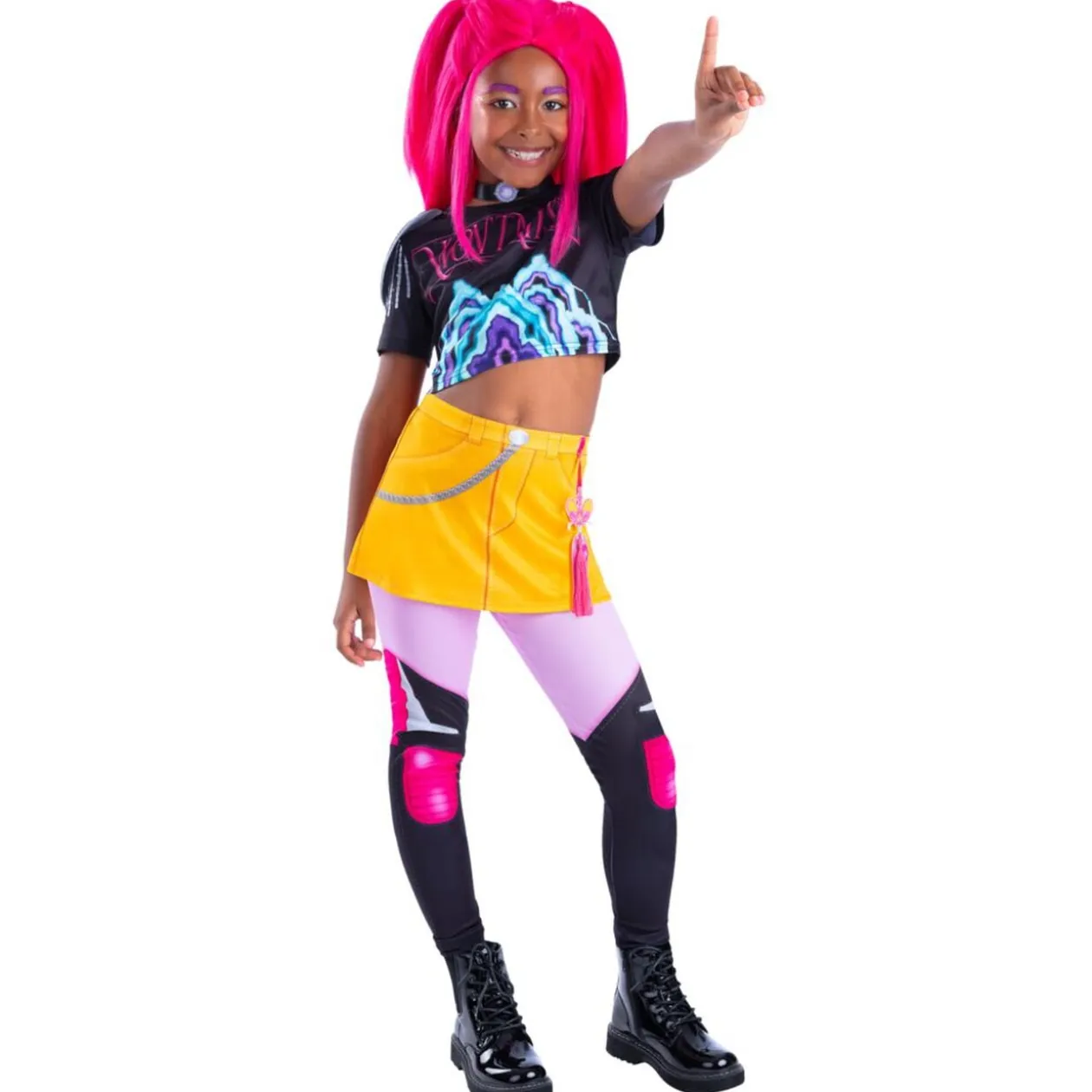 Déguisement enfant fille KPOP Mira multicolore 9/10ans