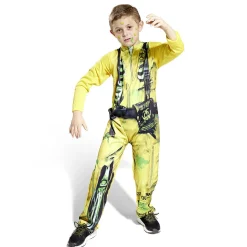 Déguisement enfant Halloween zombie radioactif 7/10 ans