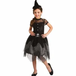 Déguisement enfant Halloween sorcière 7/10 ans