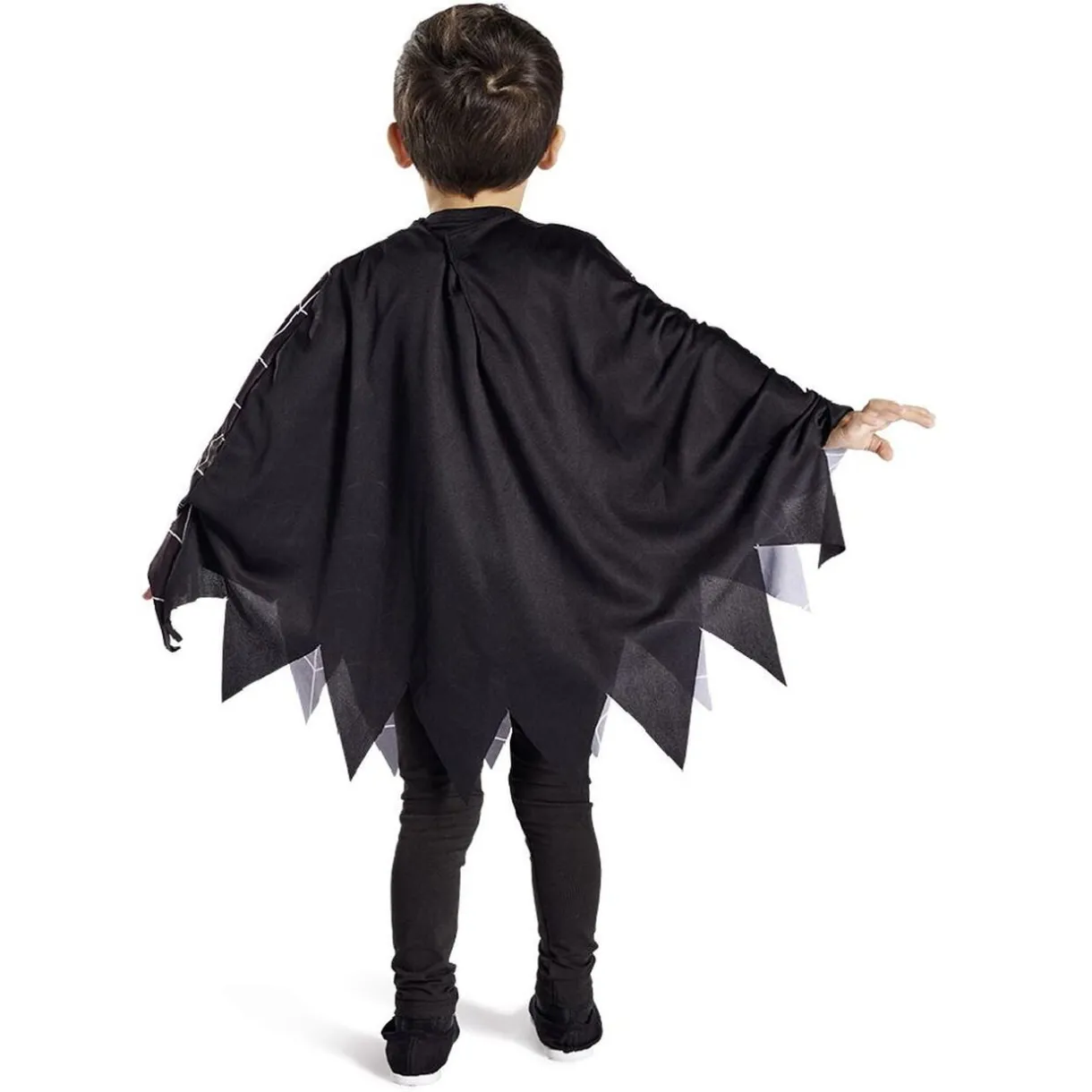Déguisement enfant Halloween araignée poncho noir et blanc TU < Gifi Sale