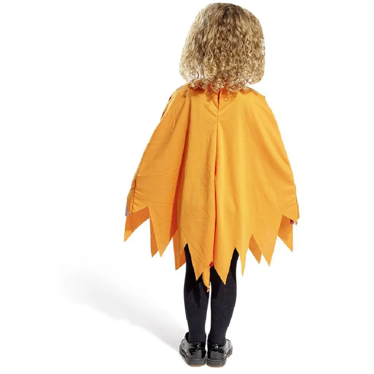 Déguisement enfant Halloween citrouille poncho orange - Taille unique < Gifi New
