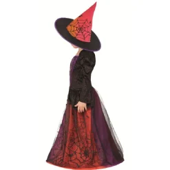Déguisement enfant Halloween sorcière 7/10 ans