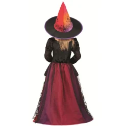 Déguisement enfant Halloween sorcière 7/10 ans