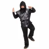 Déguisement enfant Halloween ninja imprimé crâne effet 3D 4/6 ans