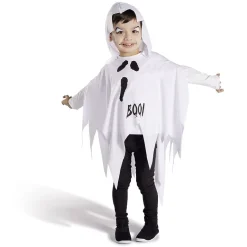 Déguisement enfant Halloween fantôme blanc - Taille unique