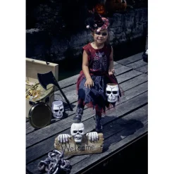 Déguisement enfant Halloween pirate robe 11/14 ans