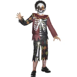 Déguisement enfant Halloween clown squelette 7/10 ans < Gifi Discount