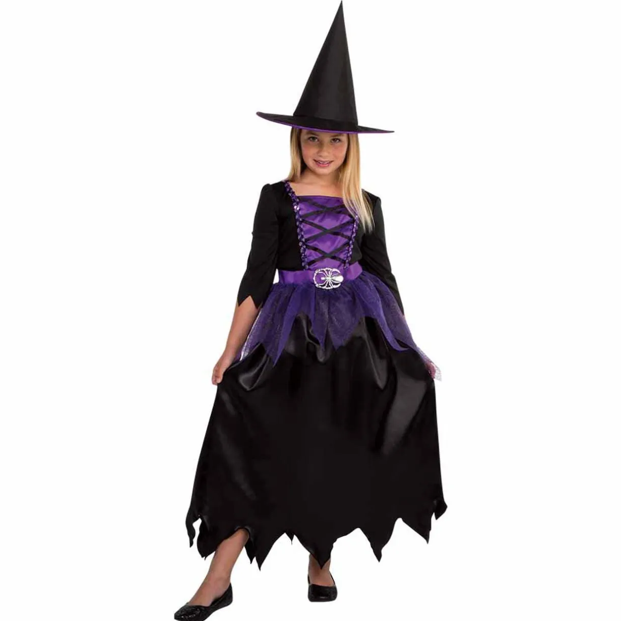 Déguisement enfant Halloween sorcière 11/14 ans < Gifi Sale