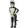 Déguisement enfant Halloween dragon noir et vert 4/6 ans < Gifi Outlet