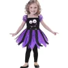 Déguisement enfant Halloween pieuvre noir et violet 3/4 ans < Gifi Hot