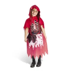 Déguisement enfant Halloween chaperon rouge gothique 7/10 ans < Gifi