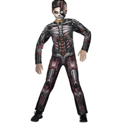 Déguisement enfant Halloween cyborg combinaison et masque 7/10ans < Gifi Online